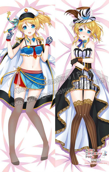 New Ayase Eli - Love Live Anime Dakimakura Japanese Hugging Body Pillow Cover ADP-67002 Anime Dakimakura Pillow Shop